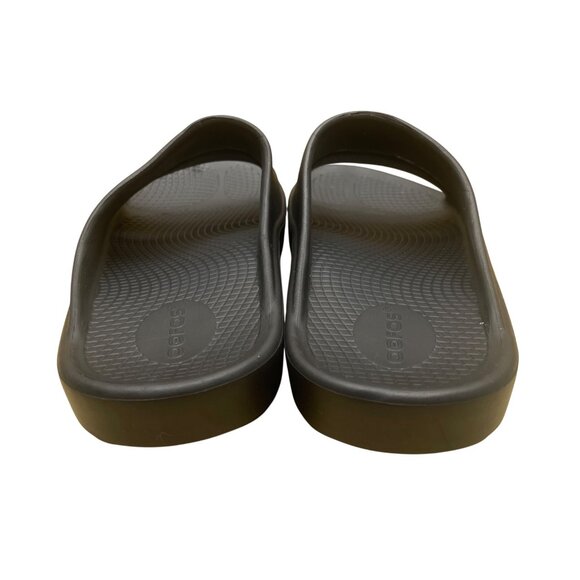 OOFOS Men’s Black Foam Lightweight Recovery Slide Sandals Size  M8/W10 main image 8